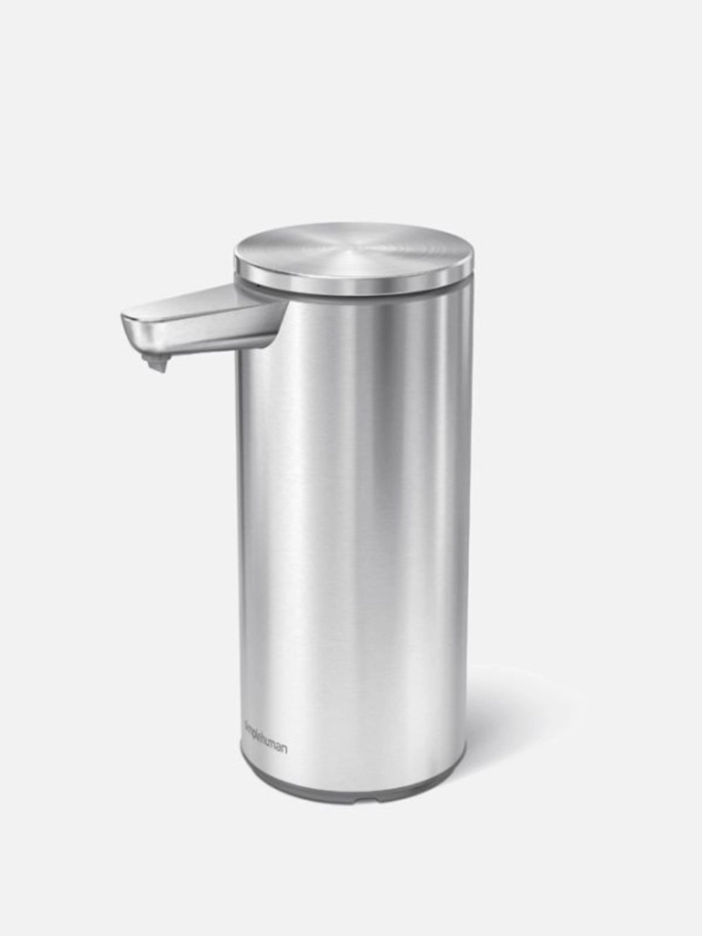 simplehuman Rechargeable Liquid Sensor Pump, Brushed Stainless Steel
